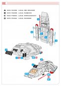 Star Trek TNG Danube Shuttle 1/1400 Scale 4 Pack Model Kit with Decals by Green Strawberry