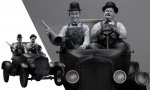 Stan Laurel & Oliver Hardy on Ford Model T 1/12 Scale Replica