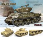 U.S. M4A3E2 Sherman Tank 1/35 Scale Model Kit by Meng
