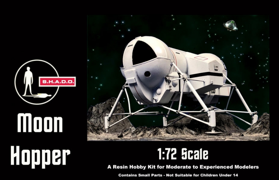U.F.O. TV Series Moon Hopper 1/72 Scale Model Kit - Click Image to Close