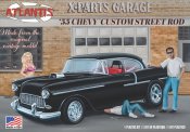 Chevy 1955 Street Rod 1/25 Scale Model Kit by Atlantis