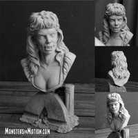 Brides of Dracula Gina Vampire 1/4 Scale Bust, Model Kit