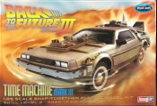 Back to The Future (Part III) Mark III 1:25 Scale Time Machine Delorean Model Kit