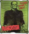 Frankenstein Universal Monsters Micro-Plush 50" x 60" Throw Blanket