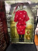 Frankenstein 1/6 Scale Figure Sideshow X-Mas Pajamas Edition 1 of 400 VERY RARE (NOT MINT)
