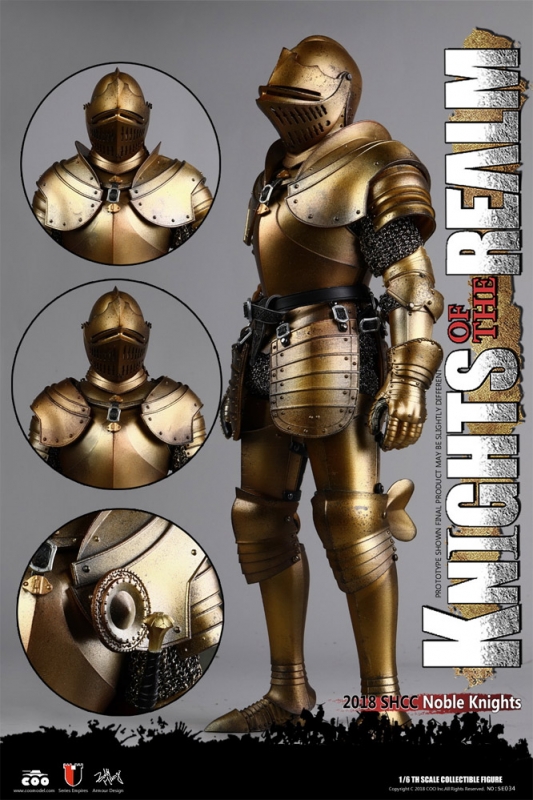Knights Of The Realm Noble Knight 1/6 Scale Figure by COO - Click Image to Close