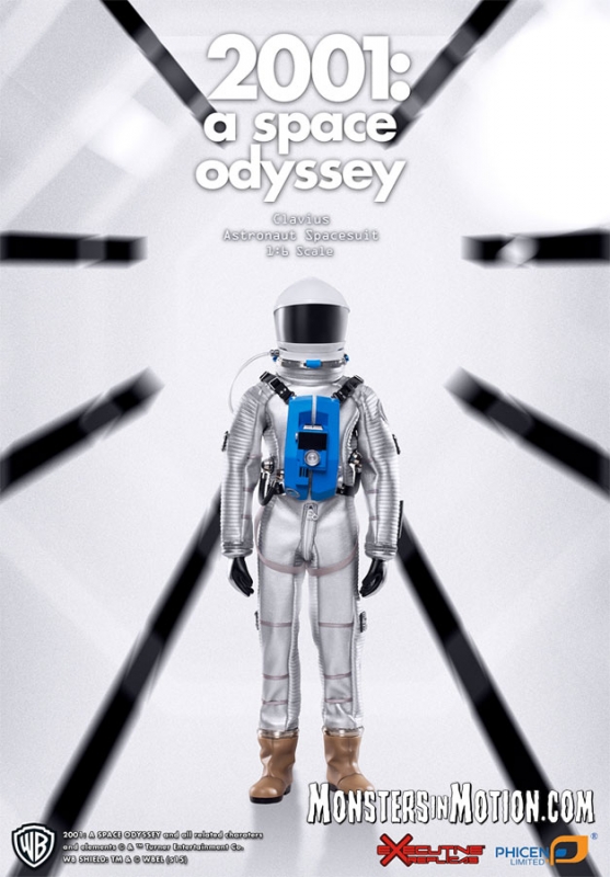 2001: A Space Odyssey Clavius Astronaut 1/6 Scale Spacesuit LIMITED EDITION - Click Image to Close