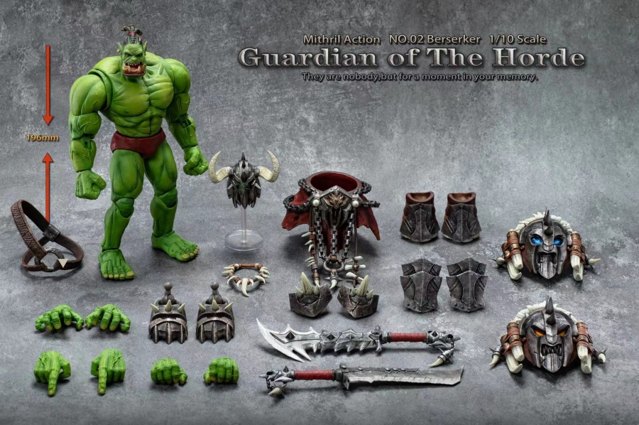 Guardian of The Horde - Berserker 1/10 Scale Figure - Click Image to Close