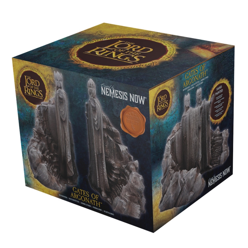 Lord of the Rings Gates of Argonath Bookends Statue - Click Image to Close