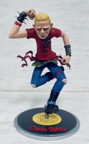 Circle Jerks Logo "Skank Man" Resin Model Kit-SPECIAL ORDER ONLY
