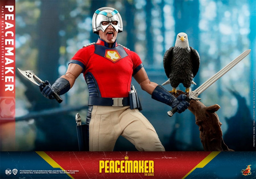 Peacemaker John Cena 1/6 Scale Figure by Hot Toys - Click Image to Close