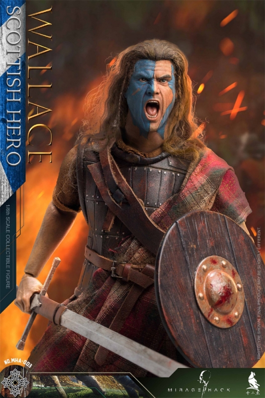 Scottish Hero Wallace 1/6 Scale Figure by Mirage Hack - Click Image to Close