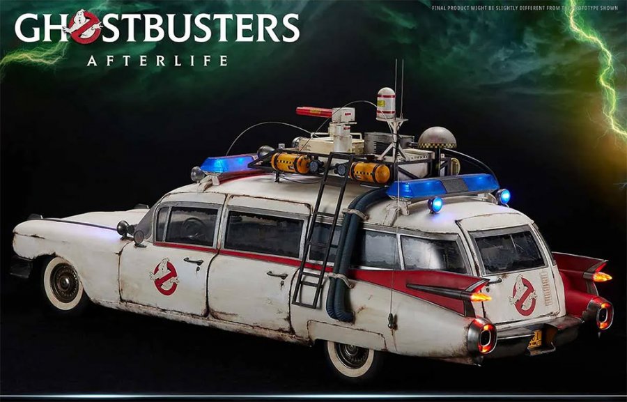 Ghostbusters Afterlife ECTO-1 1/6 Scale Replica by Blitzway - Click Image to Close