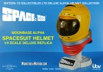 Space: 1999 LTD Verdeschi Alpha Moonbase Space Helmet 1/4 Scale Deluxe Replica