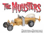 Munsters Village Grandpa's Car Drag-U-La Statue by Hot Properties