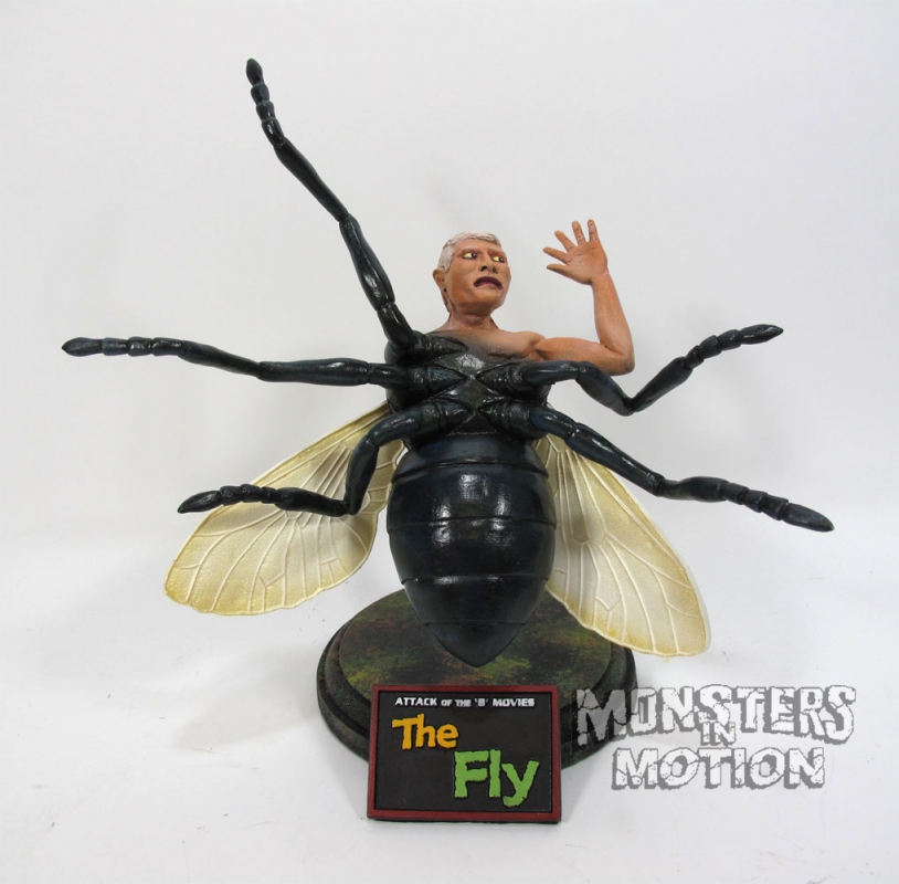 Fly In Web 1958 Radiation Theatre Resin Model Kit - Click Image to Close