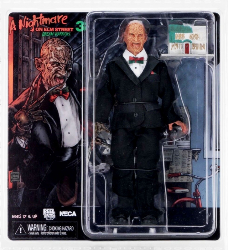 Nightmare On Elm Street Part 3 Freddy 8" Clothed Action Figure - Click Image to Close