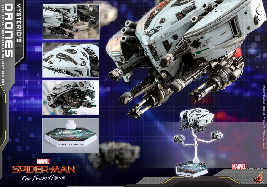 Spider-Man Far From Home 1/6 Scale Mysterio's Drones Replica - Click Image to Close