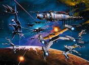 Babylon 5 War Without End Lithograph Artwork