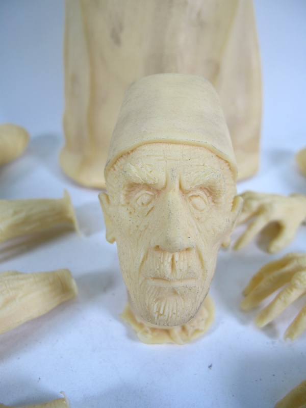 Mummy 1932 Ardeth Bay Boris Karloff 1/6 Scale Model Kit Master Hard Copy - Click Image to Close