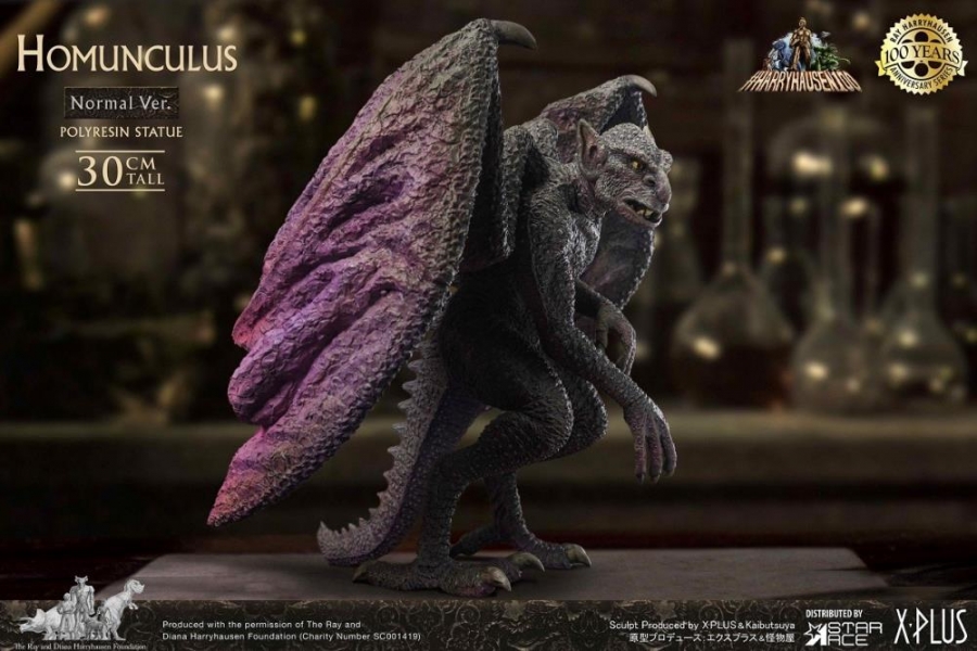 Golden Voyage of Sinbad Homunculus Ray Harryhausen (Normal Ver.) Statue - Click Image to Close