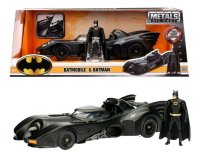 Batman (1989) Die Cast 1/24 Scale Batmobile & Batman Figure
