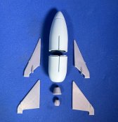 Rocket Jockey 1952 Last Hope Lester Del Ray Model Kit