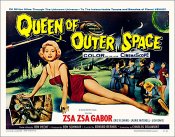 Queen of Outer Space 1958 Style "B" Half Sheet Poster Reproduction