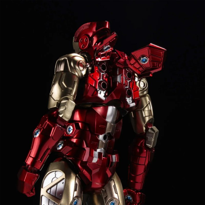 Iron Man Marvel Fighting Armor Action Figure by Sentinel - Click Image to Close