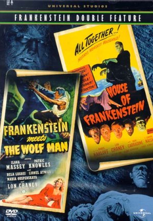 Frankenstein Meets The Wolf Man/ House Of Frankenstein DVD