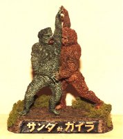 Gargantuas Fighting Diorama Model Assembly Resin Kit