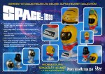 Space: 1999 LTD Alpha Moonbase Space Helmet 1/4 Scale Complete Collection (7 Helmets)