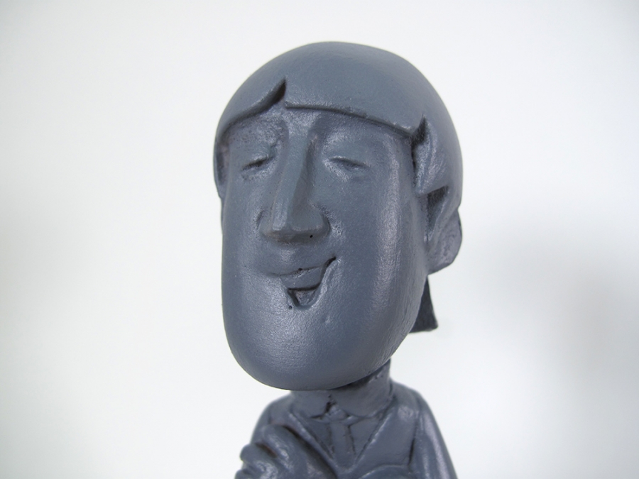 Beatles Fab Four Cartoon Characters 6" Tall Model Kit - Click Image to Close