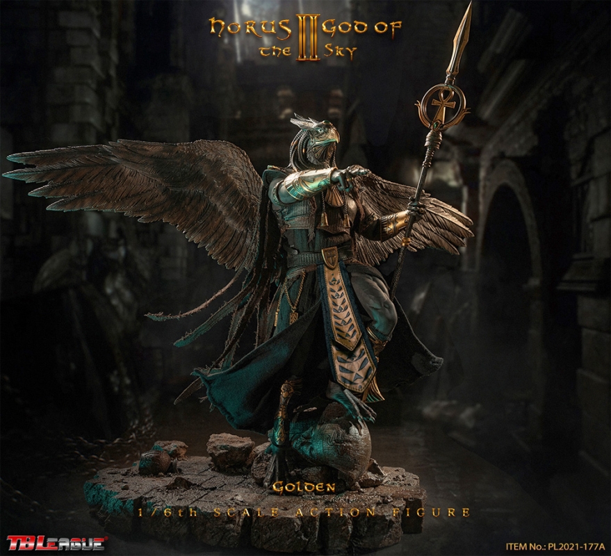 Horus Egyptian God of the Sky Golden Edition 1/6 Scale Figure - Click Image to Close