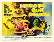 Hideous Sun Demon 1959 Half Sheet Poster Reproduction