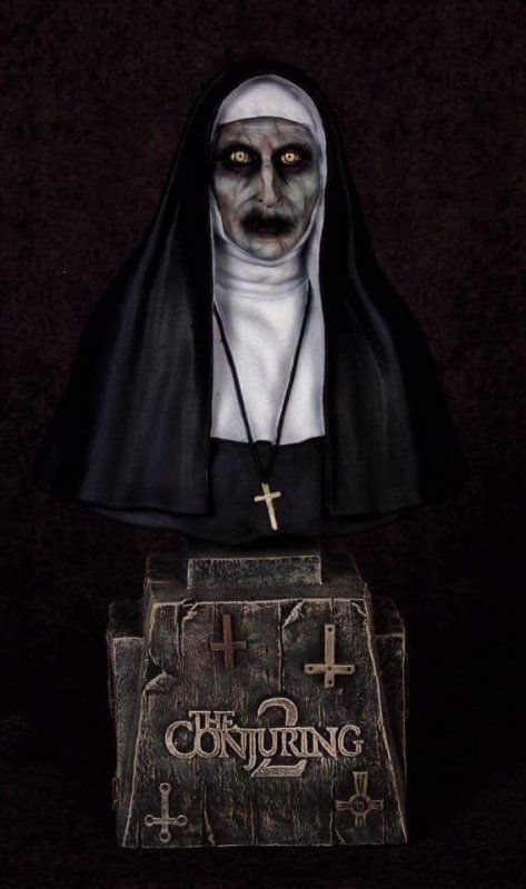 Conjuring 2 Demon Nun 1/4 Scale Bust Model Kit - Click Image to Close