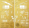 2001: A Space Odyssey EVA Pod 1/8 Scale Photoetch Detail Set for Moebius Model Kit