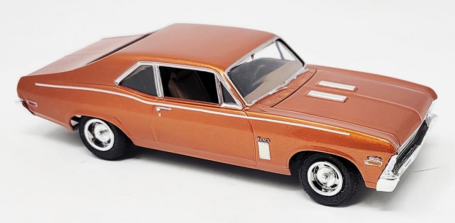 Chevy 1969 Nova SS 1/32 Scale Monogram Re-Issue Model Kit by Atlantis - Click Image to Close