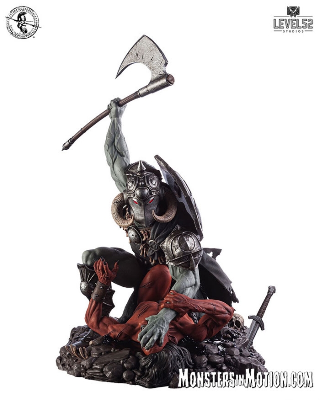 Frazetta Death Dealer Statue by Level 52 - Click Image to Close