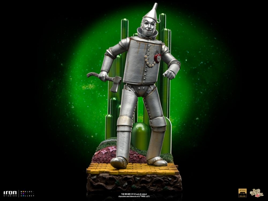 Wizard Of OZ Tin Man Deluxe Statue by Iron Studios - Click Image to Close