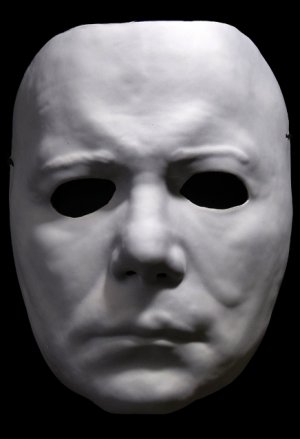 Halloween II Michael Myers Vacuform Mask Star Trek Captain Kirk William Shatner