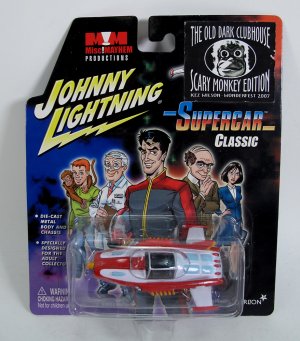 Supercar Die-Cast Metal Replica by Johnny Lightning RARE Wonderfest 2007 Scarry Monkey Edition