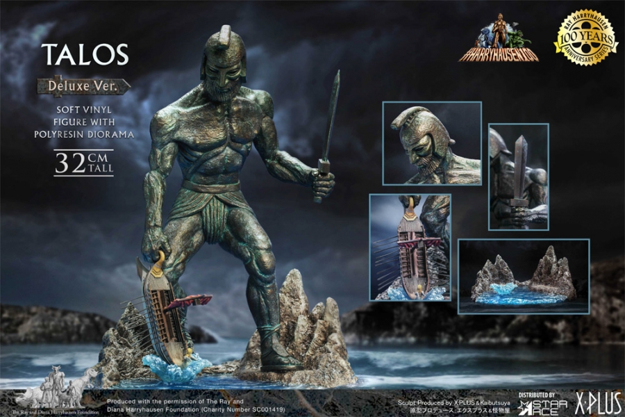 Jason and the Argonauts Talos Deluxe Diorama Statue by Star Ace Ray Harryhausen - Click Image to Close