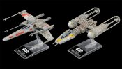 Star Wars X-Wing and Y-Wing 1/144 Scale Model Kit by Bandai