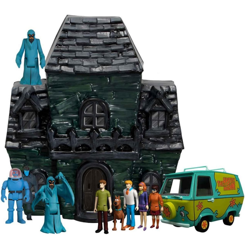 Scooby-Doo Friends and Foes Deluxe 5 Points Boxed Set from Mezco - Click Image to Close