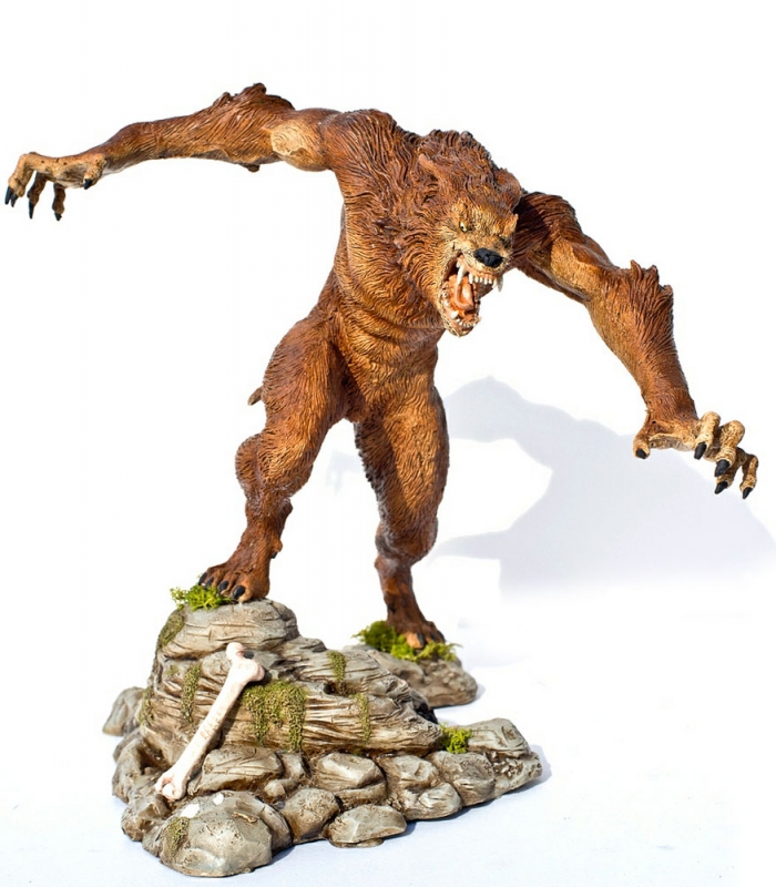 Werewolf Randy Bowen / Frank Frazetta 1/6 Scale Resin Model Kit - Click Image to Close