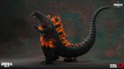 Godzilla vs. Destroyah 1995 Burning Godzilla 30th Anniversary 22" Tall Giant Figure with Lights and Steam Effect