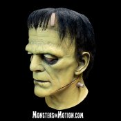 Frankenstein Boris Karloff Deluxe Latex Collector's Mask Universal Studios Monsters OOP