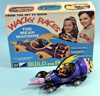 Wacky Races Dick Dastardly's Mean Machine Car Model Kit MPC Re-Issue