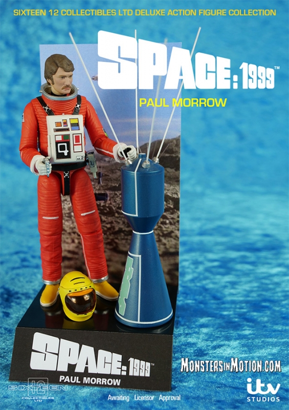 Space 1999 Paul Morrow Limited Edition Deluxe 6 Inch Figure by Sixteen 12 - Click Image to Close